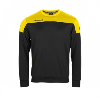 Stanno Pride Rundhals Top Schwarz-Gelb